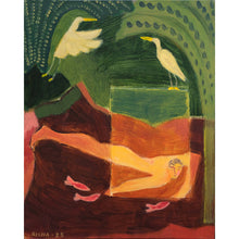 Load image into Gallery viewer, Splashing with Herons