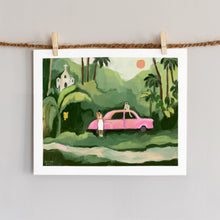 Load image into Gallery viewer, Solitude with a Pink Car