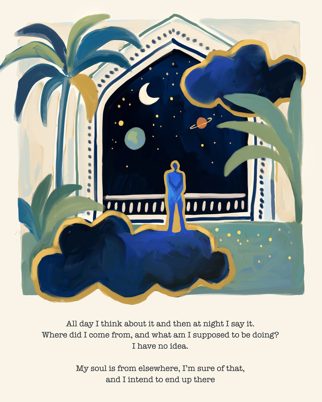 Rumi Poem (Set of 3 prints)