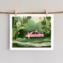 Load image into Gallery viewer, Solitude with a Pink Car
