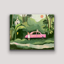 Load image into Gallery viewer, Solitude with a Pink Car
