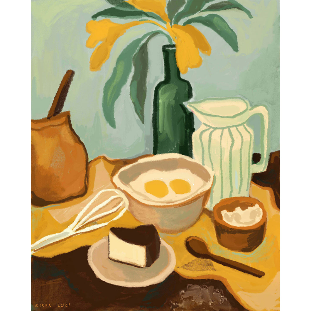 Still Life with Cheesecake
