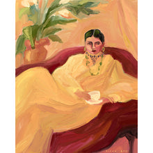 Load image into Gallery viewer, Tea on the Red Sofa
